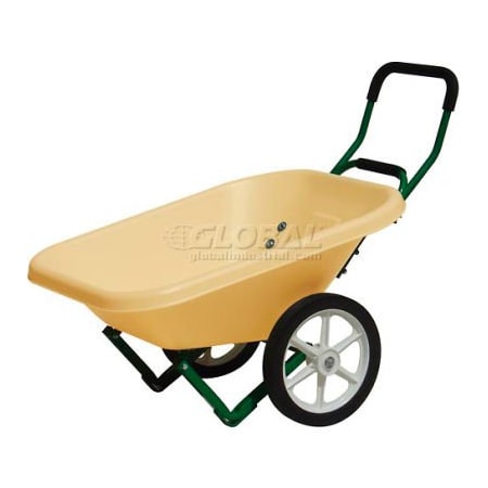 Cr Daniels  Dandux Dandux Loadumper Plastic Lawn & Garden Nursery Wheelbarrow - 4 Cu. Ft. - 200 Lb. Cap. 42042
